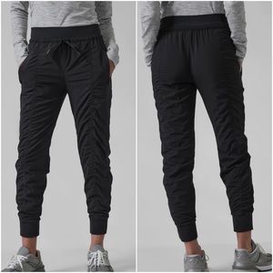 Athleta attitude II lined pants in black size 12 Tall